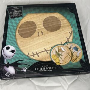 Disney Tim Burton’s Nightmare Before Christmas Cheese Board And Tool Set NIB